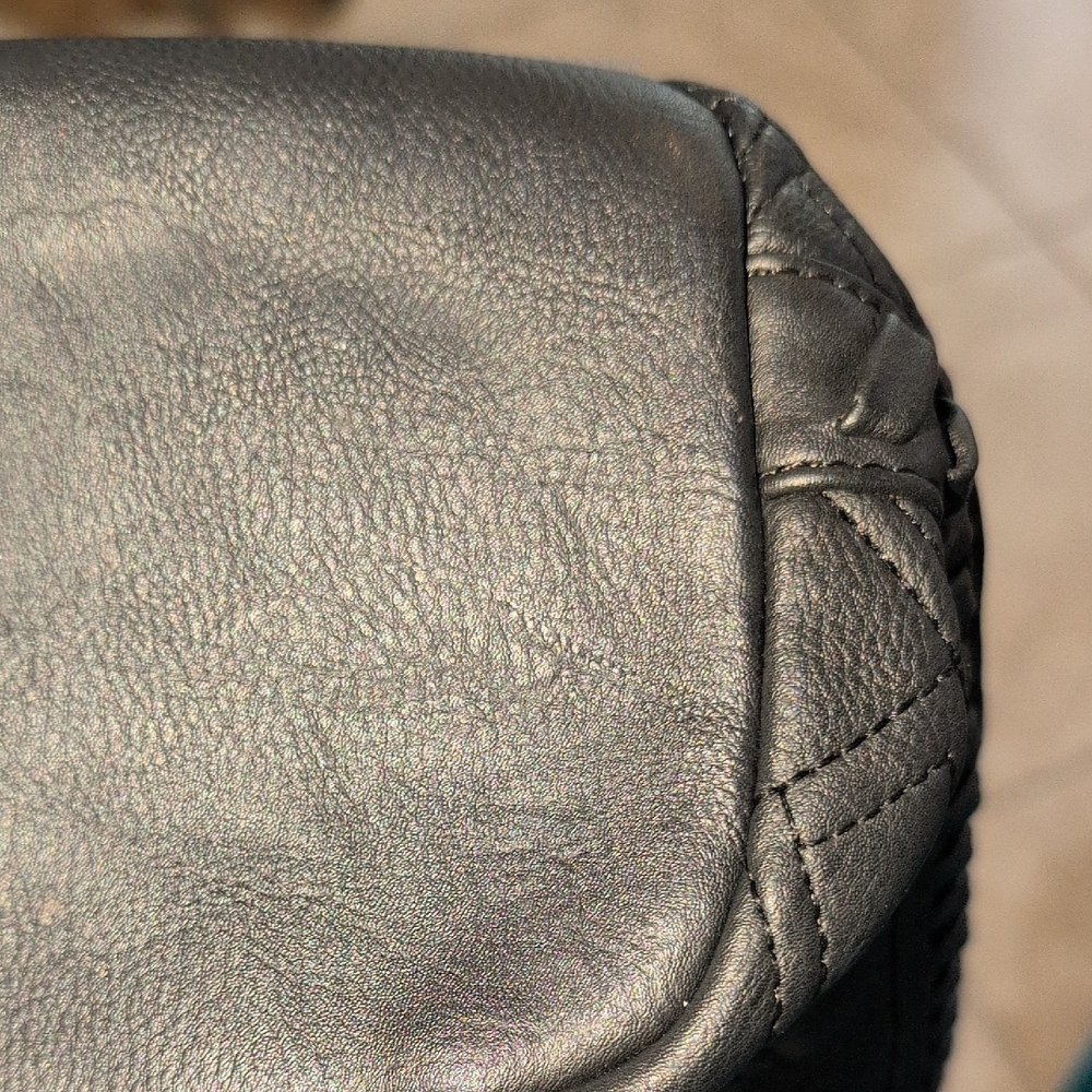 Versace 19.69 Black Quilted Vegan Leather Crossbody Bag - Picture 11 of 11